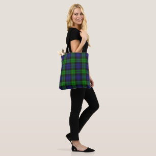 Campbell Clan Tartan Pset Black Watch Tote Bag
