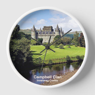 Campbell Clan's Inveraray Castle, Schotland,
