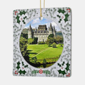 Campbell Clan's Inveraray Castle Xmas Keramisch Ornament (Links)