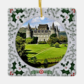 Campbell Clan's Inveraray Castle Xmas Keramisch Ornament