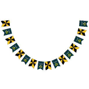 Campbell Coat of Arms Shield & Tartan Vlaggetjes