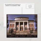 Campbell County Courthouse - Jacksboro, TN Briefkaart (Voorkant / Achterkant)
