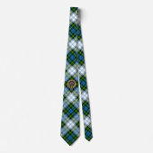 Campbell Crest over Dress Tartan Stropdas (Voorkant)