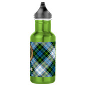 Campbell Crest over Dress Tartan Waterfles (Rechts)