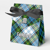 Campbell Crest over Jurk Tartan Bedankdoosjes (Voorkant Zijde)