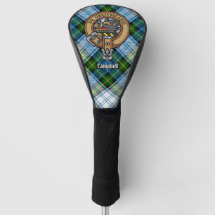 Campbell Crest over Jurk Tartan Golfheadcover