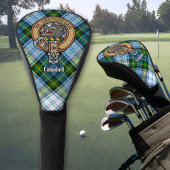 Campbell Crest over Jurk Tartan Golfheadcover