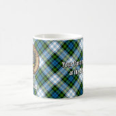 Campbell Crest over Jurk Tartan Koffiemok (Center)