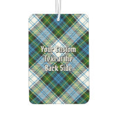 Campbell Crest over Jurk Tartan Luchtverfrisser (Achterkant)