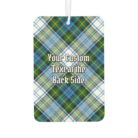 Campbell Crest over Jurk Tartan Luchtverfrisser (Achterkant)