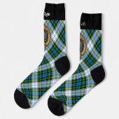Campbell Crest over Jurk Tartan Sokken (Links)