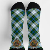 Campbell Crest over Jurk Tartan Sokken (Top)