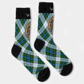 Campbell Crest over Jurk Tartan Sokken (Rechts)