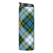 Campbell Crest over Jurk Tartan Thermosbeker (Geroteerd rechts)