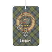 Campbell Crest over Tartan Luchtverfrisser (Voorkant)