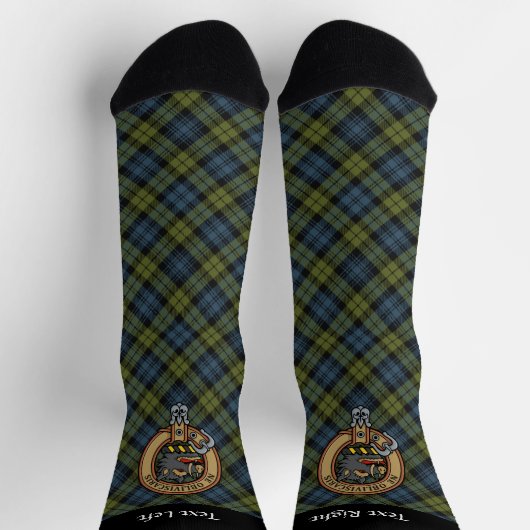 Campbell Crest over Tartan Socks Sokken (Top)