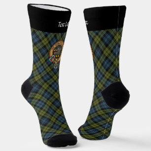 Campbell Crest over Tartan Socks Sokken