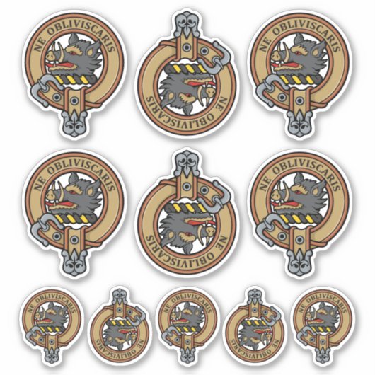 Campbell Crest Sticker (Voorkant)