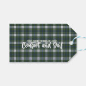 Campbell Dress Ancient Scottish Clan Tartan Cadeaulabel (Voorkant (Horizontaal))