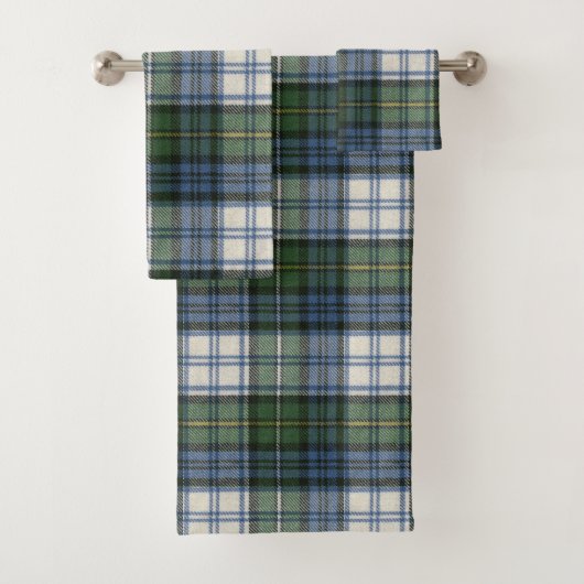 Campbell Dress Ancient Tartan Bad Handdoek (Insitu)
