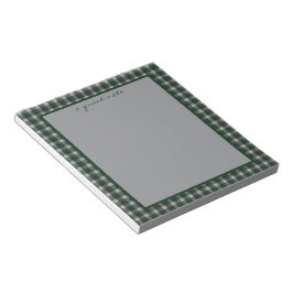 Campbell Dress Modern Original Scottish Tartan  Notitieblok