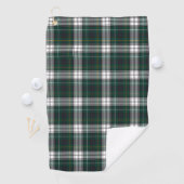 Campbell Dress Modern Tartan Patroon Golfhanddoek (Insitu)