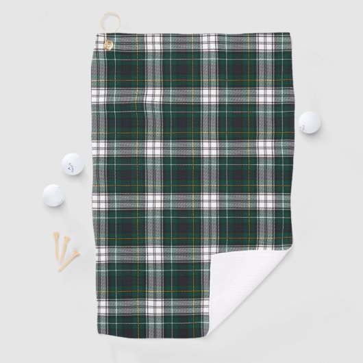 Campbell Dress Modern Tartan Patroon Golfhanddoek (Insitu)