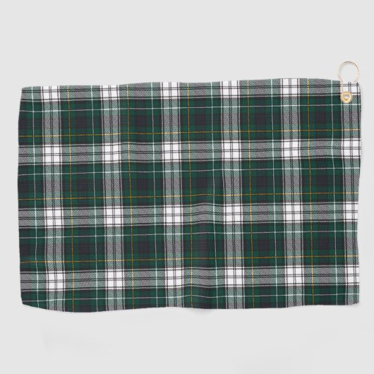 Campbell Dress Modern Tartan Patroon Golfhanddoek (Horizontaal)