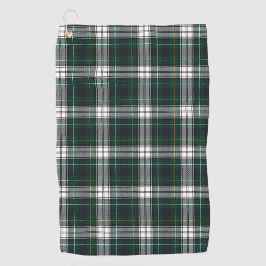 Campbell Dress Modern Tartan Patroon Golfhanddoek (Voorkant)