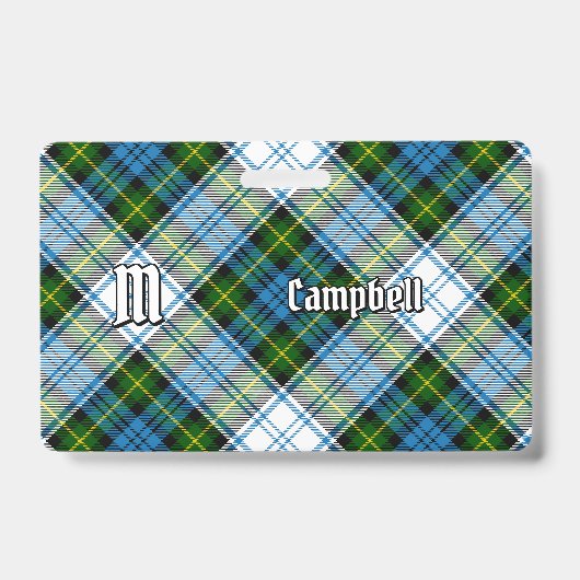 Campbell Dress Tartan Badge (Voorkant)