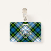 Campbell Dress Tartan Badge (Achterkant met clip)