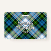 Campbell Dress Tartan Badge (Achterkant)