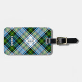 Campbell Dress Tartan Bagagelabel (Voorkant horizontaal)