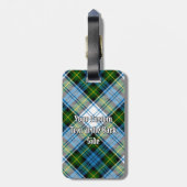 Campbell Dress Tartan Bagagelabel (Achterkant verticaal)