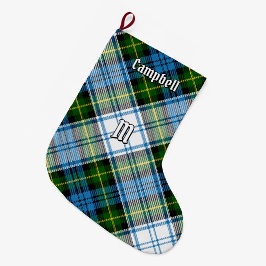 Campbell Dress Tartan Grote Kerstsok (Voorkant (Hangend))