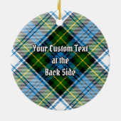 Campbell Dress Tartan Keramisch Ornament (Achterkant)