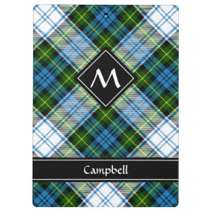 Campbell Dress Tartan Klembord