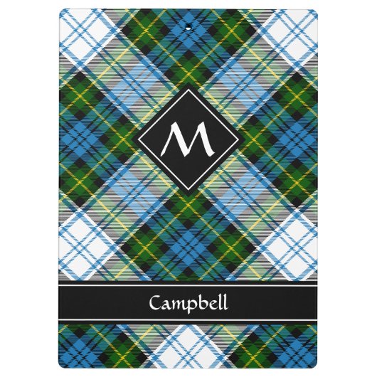 Campbell Dress Tartan Klembord (Achterkant)