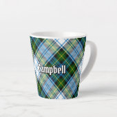 Campbell Dress Tartan Latte Mok (Rechterhoek)