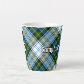 Campbell Dress Tartan Latte Mok (Voorkant)