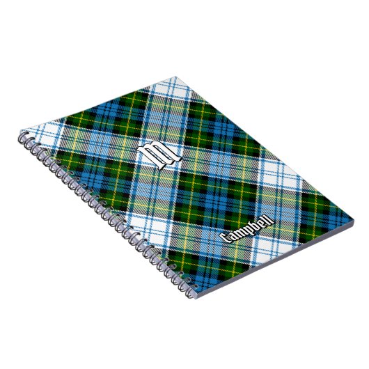 Campbell Dress Tartan Notitieboek (Rechterzijde)