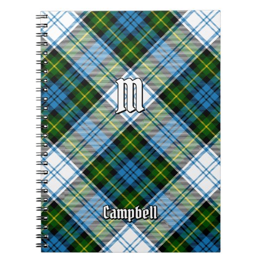 Campbell Dress Tartan Notitieboek (Voorkant)