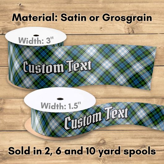 Campbell Dress Tartan Satijnen Lint