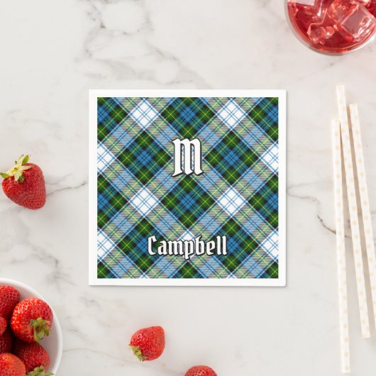 Campbell Dress Tartan Servet (Insitu)