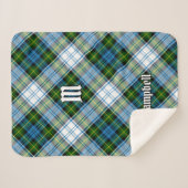 Campbell Dress Tartan Sherpa Deken (Voorkant (horizontaal))
