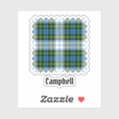 Campbell Dress Tartan Sticker (Vel)