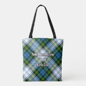 Campbell Dress Tartan Tote Bag (Achterkant)