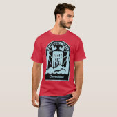 Campbell Falls Connecticut T-shirt (Voorkant volledig)