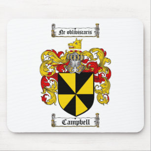 CAMPBELL FAMILIE CREST - CAMPBELL COAT VAN WAPENS MUISMAT