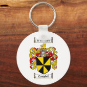 CAMPBELL FAMILIE CREST - CAMPBELL COAT VAN WAPENS SLEUTELHANGER (Voorkant)